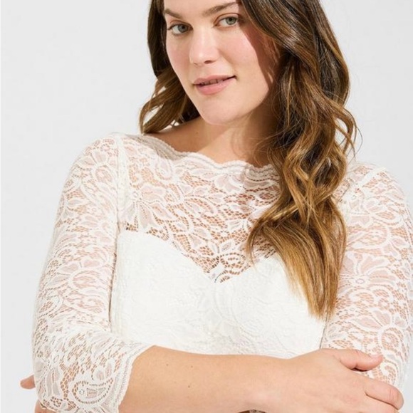 Torrid Wedding Dress tea style - Picture 6 of 8